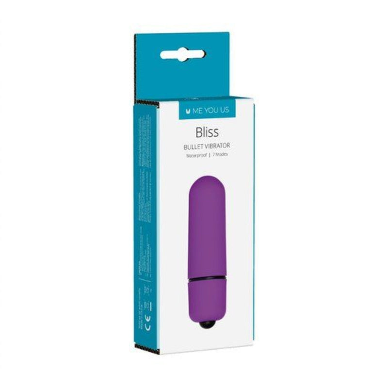 Load image into Gallery viewer, Me You Us Bliss 7 Mode Mini Bullet Vibrator Purple
