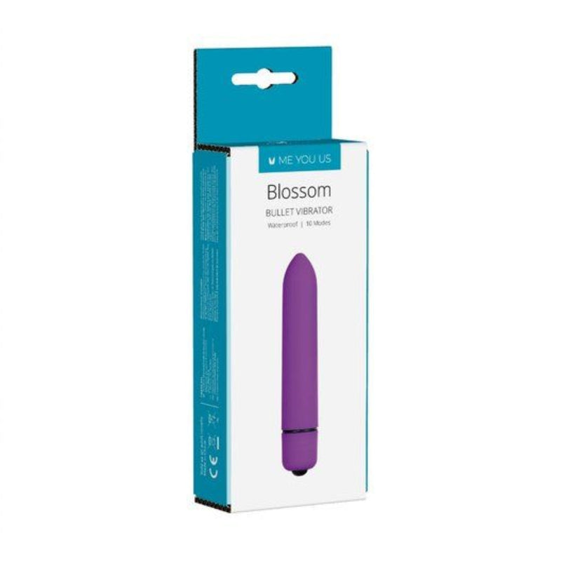 Load image into Gallery viewer, Me You Us Blossom 10 Mode Bullet Vibrator Purple - Simply Pleasure
