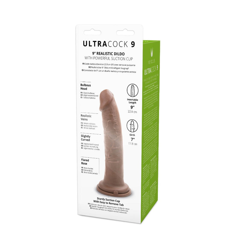 Load image into Gallery viewer, Me You Us Ultra Cock Caramel Realistic Dildo 9 Inch - Simply Pleasure
