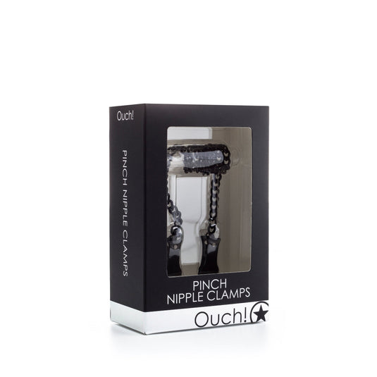 Ouch Pinch Nipple Clamps Black