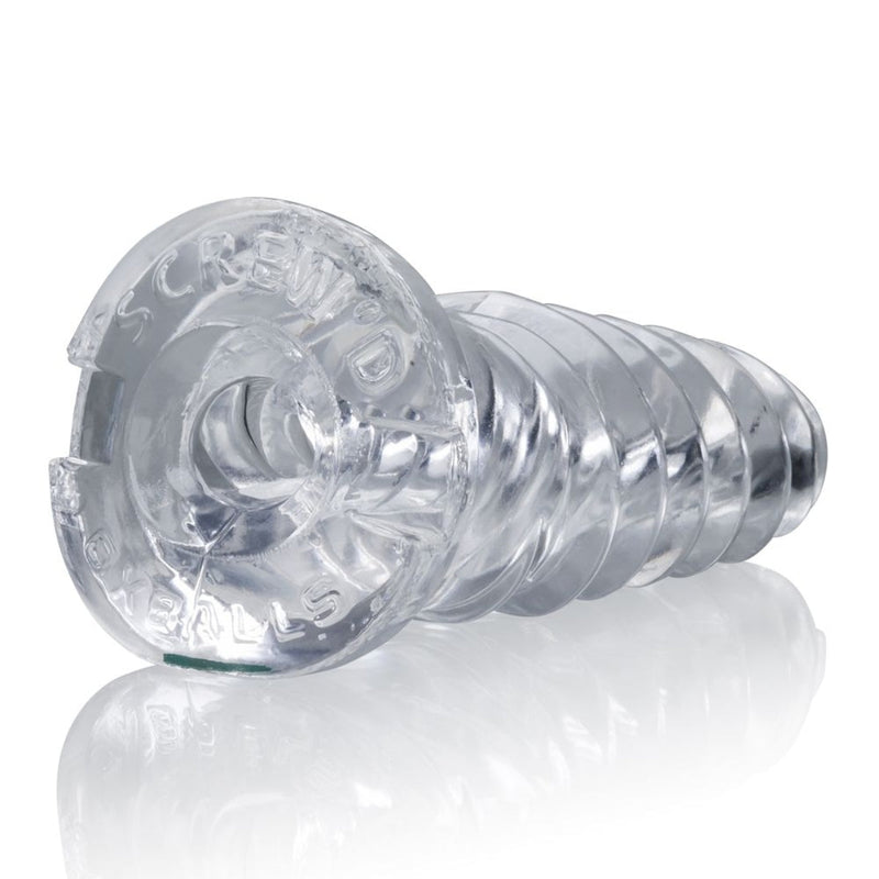 Load image into Gallery viewer, Oxballs Screw'd Masturbator Clear
