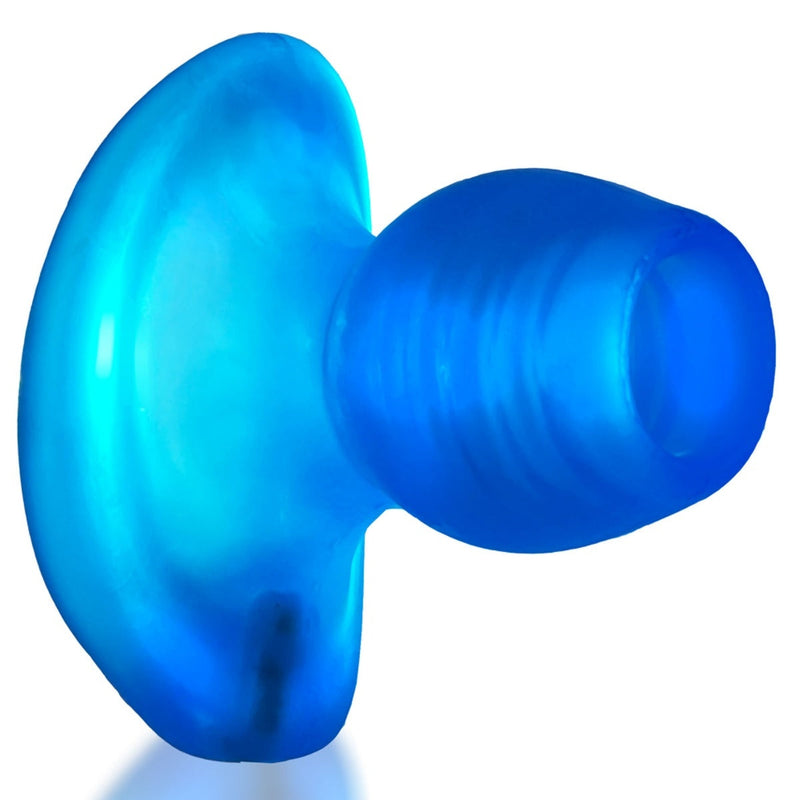 Load image into Gallery viewer, Oxballs Glowhole 1 Hollow Fuck Plug With LED Insert Blue Morph Small
