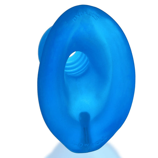 Oxballs Glowhole 1 Hollow Fuck Plug With LED Insert Blue Morph Small