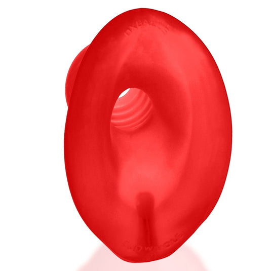 Oxballs Glowhole 1 Hollow Fuck Plug With LED Insert Red Morph Small