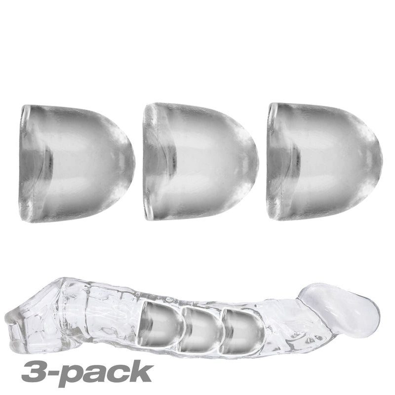 Load image into Gallery viewer, Oxballs AdjustFit Insert 3 Pack Clear
