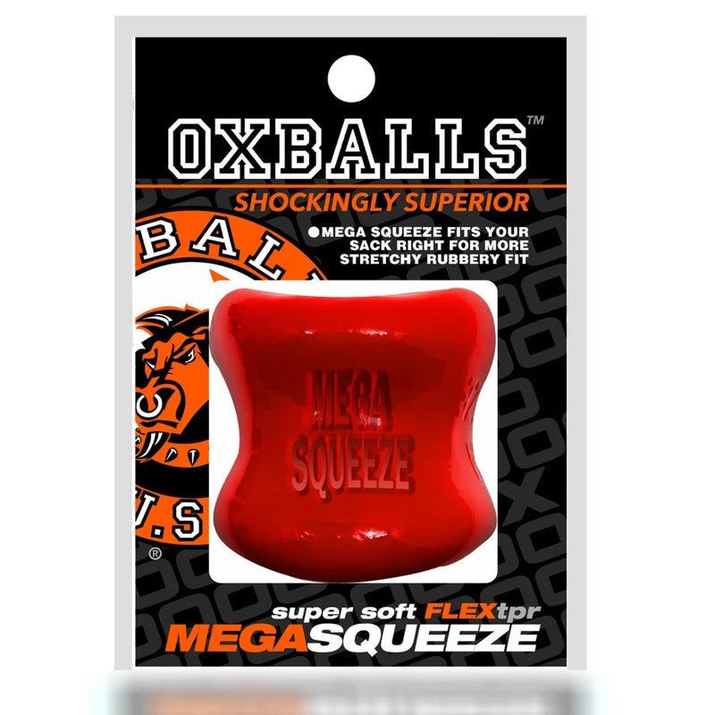 Load image into Gallery viewer, Oxballs Mega Squeeze Ergo Fit Ball Stretcher Red
