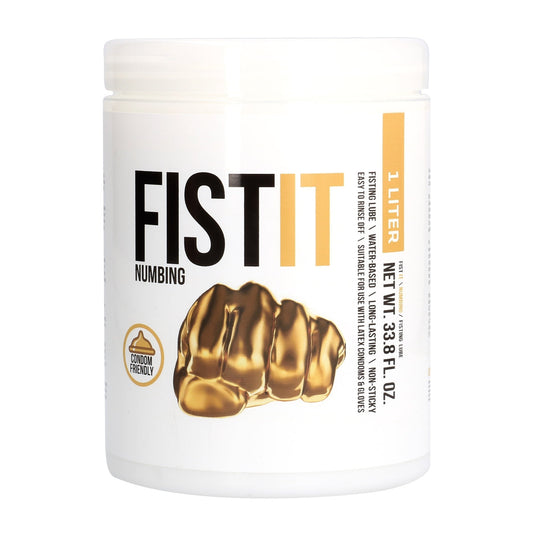 Fist It Numbing Water Based Lube 1000ml