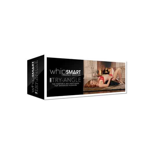 Whipsmart Perfect Position Mini Try-Angle Portable Sex Cushion Black