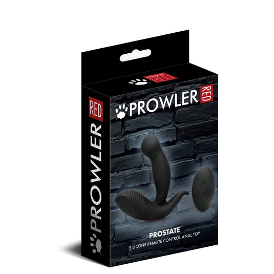 Prowler RED Prostate Remote Control Vibrating Prostate Massager Black
