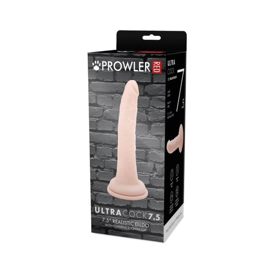 Prowler RED Ultra Cock Dildo Pink 7.5 Inch