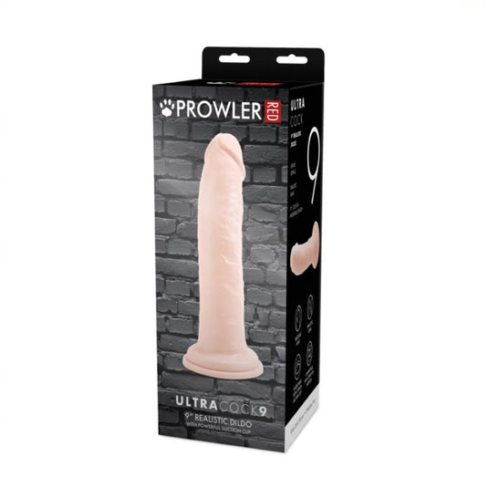 Prowler RED Ultra Cock Dildo Pink 9 Inch