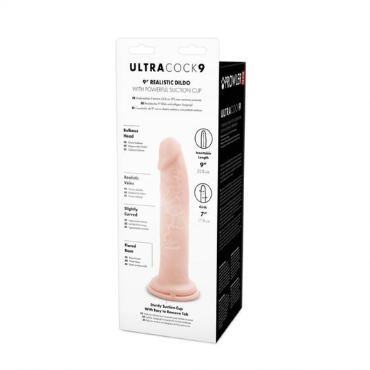 Prowler RED Ultra Cock Dildo Pink 9 Inch