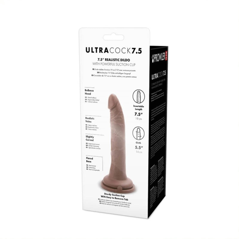 Load image into Gallery viewer, Prowler RED Ultra Cock Dildo Brown 7.5 Inch
