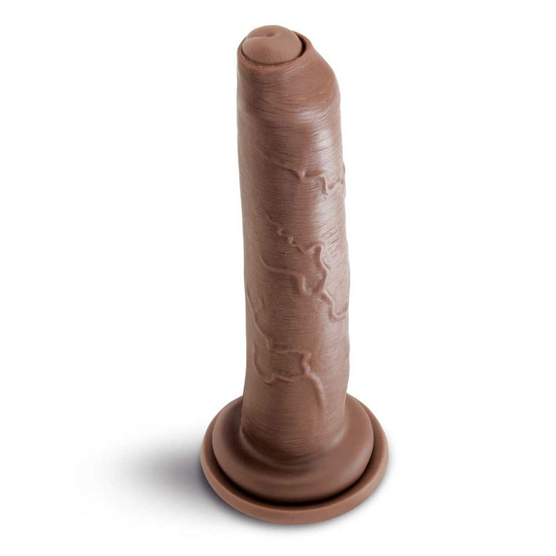 Load image into Gallery viewer, Prowler RED Uncut Ultra Cock Dildo Brown 8 Inch
