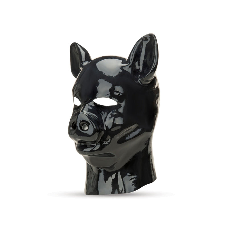 Load image into Gallery viewer, Prowler RED Latex Pig Hood Black
