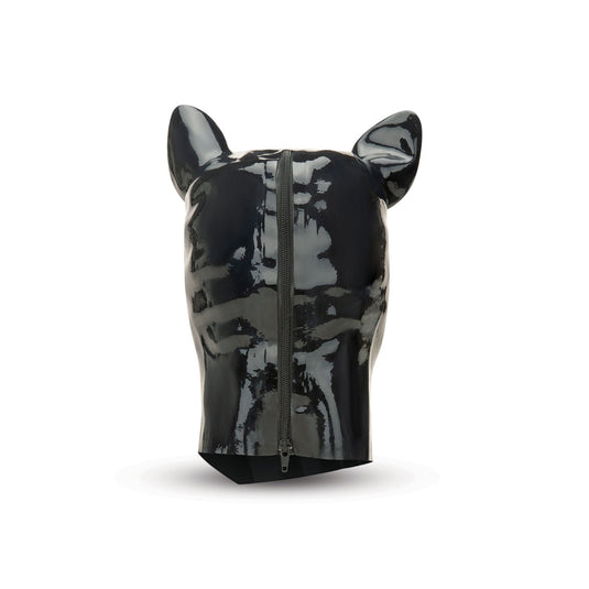 Prowler RED Latex Pig Hood Black