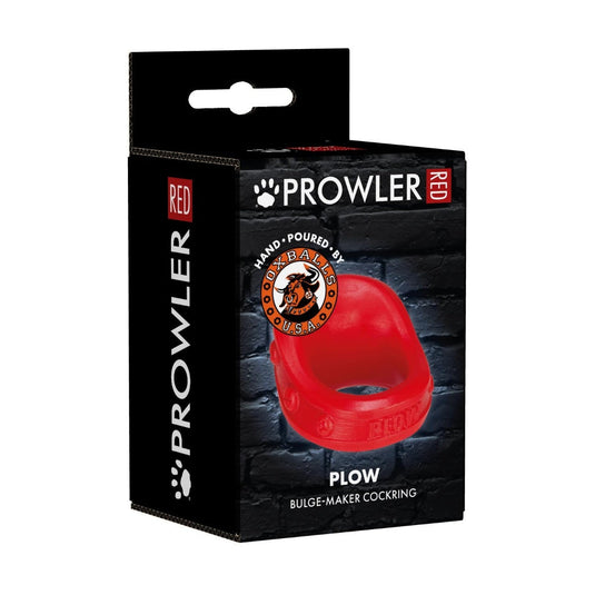 Prowler RED By Oxballs PLOW Cock Ring Red - Simply Pleasure