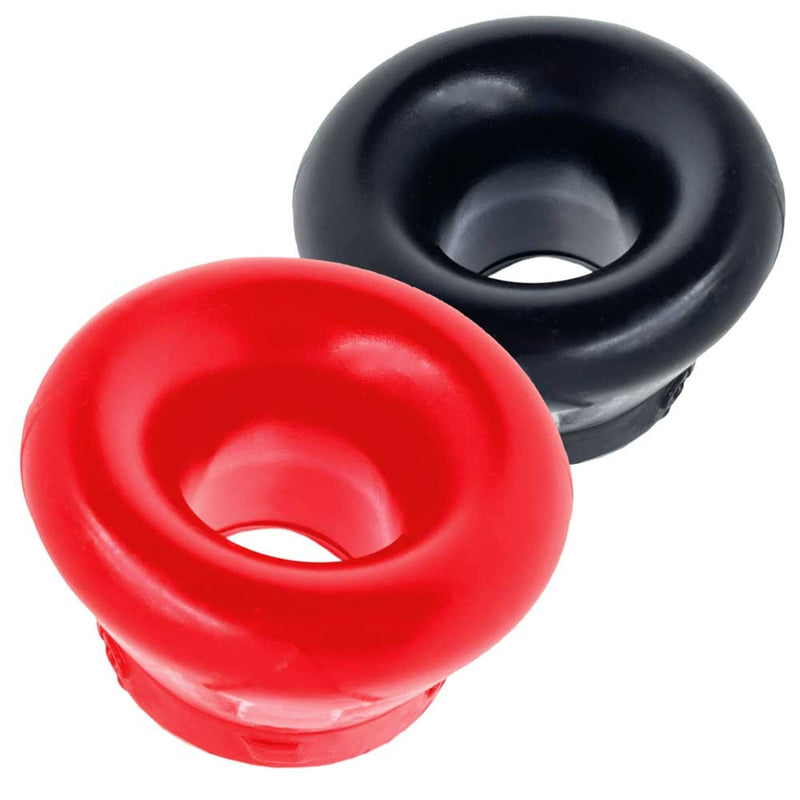 Load image into Gallery viewer, Prowler RED By Oxballs CLONE Double Stack Ball Stretcher 2 Pack Black Red  - Prowler UK - Gay Sex Toys
