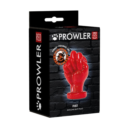 Prowler RED By Oxballs FIST Butt Plug Silicone Red - Simply Pleasure