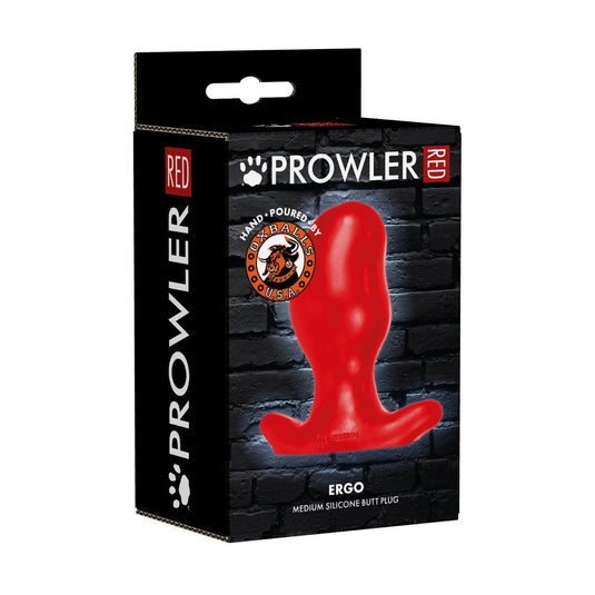 Prowler RED By Oxballs ERGO Butt Plug Silicone Medium - Simply Pleasure