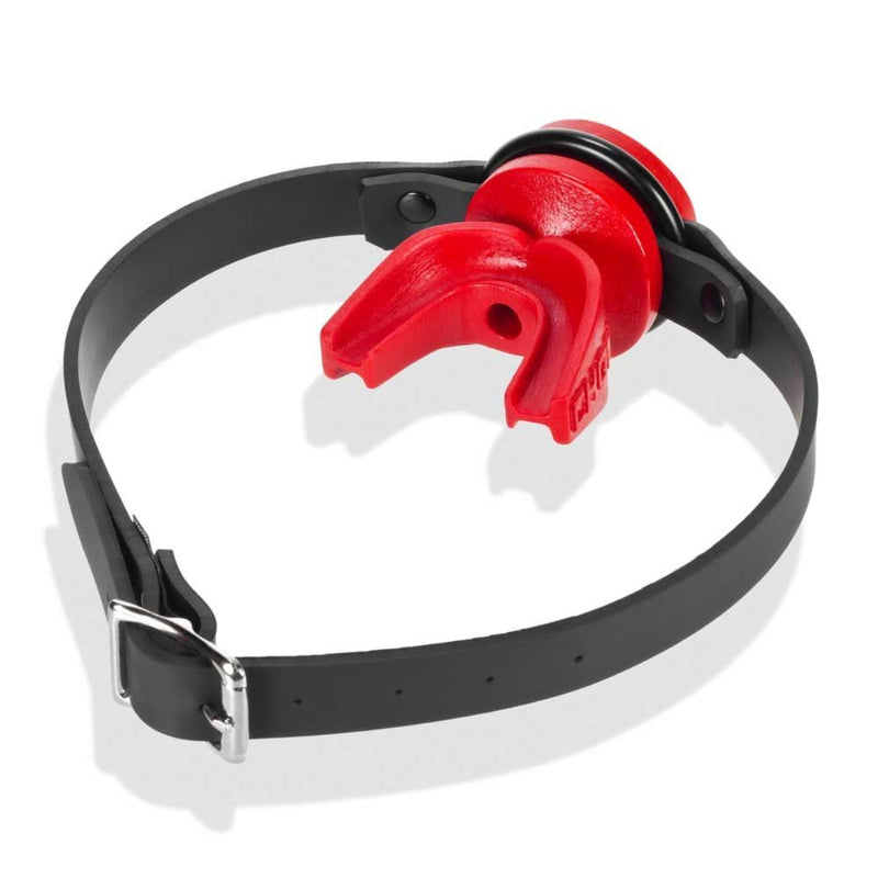 Load image into Gallery viewer, Prowler RED By Oxballs CHOMP Gag With Breather Hole Red Black - Simply Pleasure
