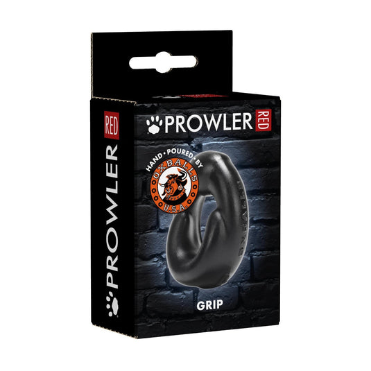 Prowler RED By Oxballs GRIP Cock Ring Black - Simply Pleasure