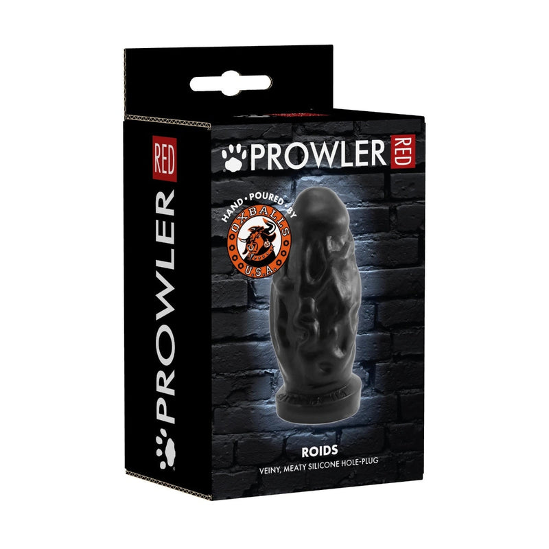 Load image into Gallery viewer, Prowler RED ROIDS Butt Plug Silicone Black
