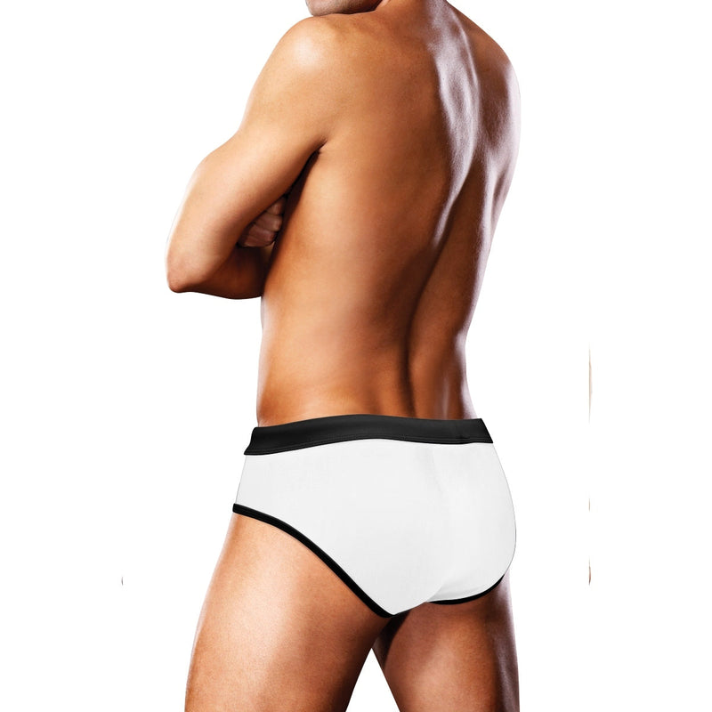 Load image into Gallery viewer, Prowler Swim Brief White
