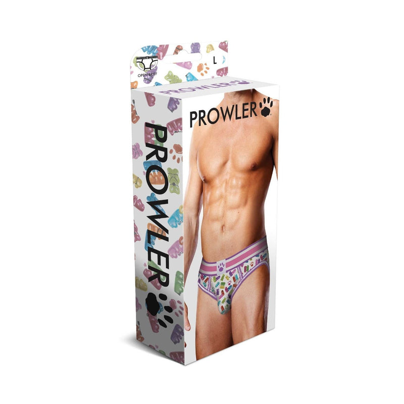 Load image into Gallery viewer, Prowler Gummy Bears Backless Brief Pink Purple

