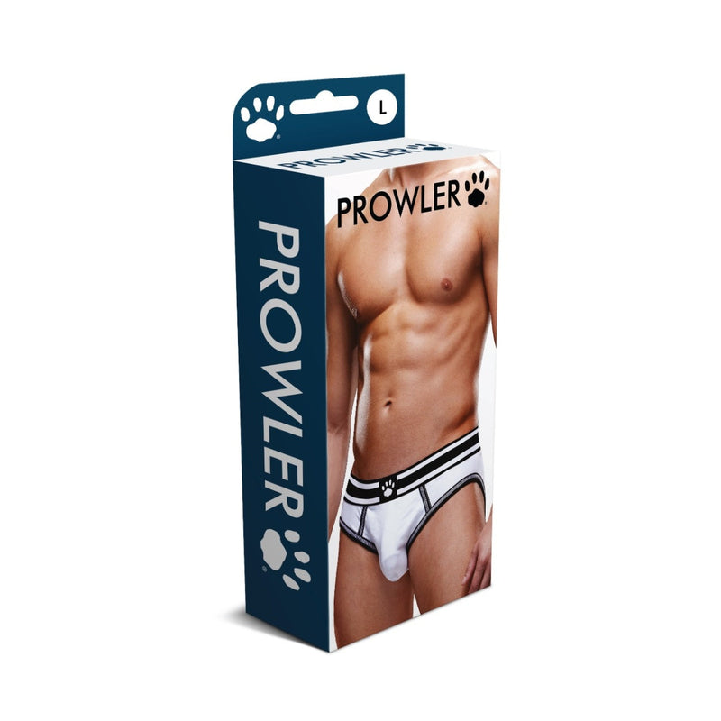 Load image into Gallery viewer, Prowler Backless Brief White Black
