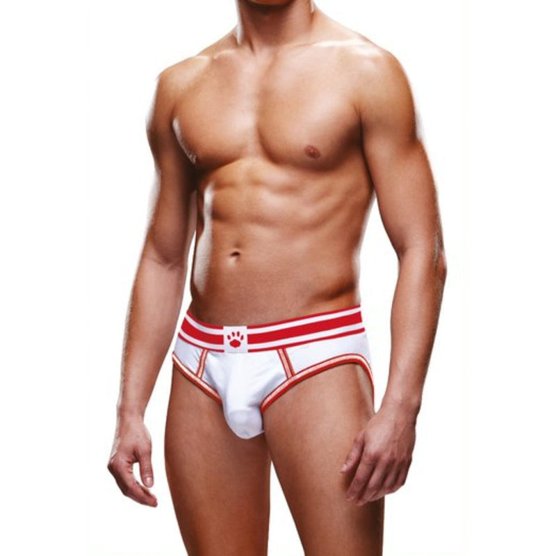 Load image into Gallery viewer, Prowler Backless Brief Red White
