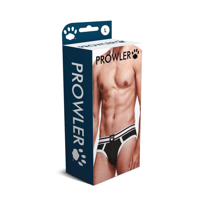 Load image into Gallery viewer, Prowler Brief Black White
