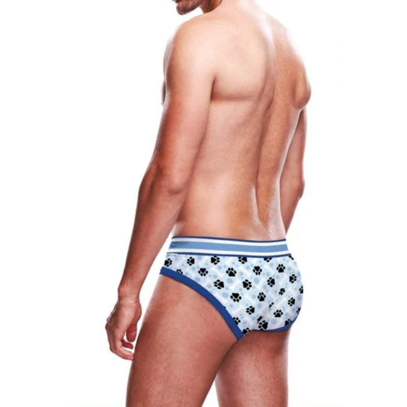 Load image into Gallery viewer, Prowler Blue Paw Brief Blue White
