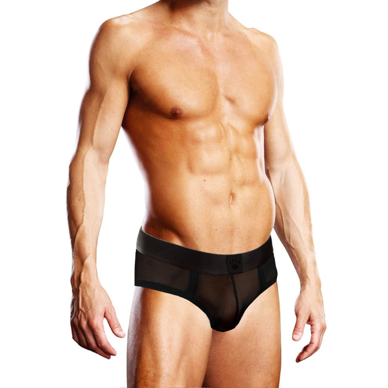 Load image into Gallery viewer, Prowler Mesh Brief Black
