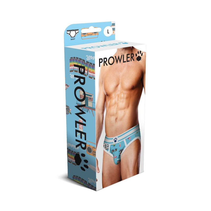 Load image into Gallery viewer, Prowler Miami Brief Blue White
