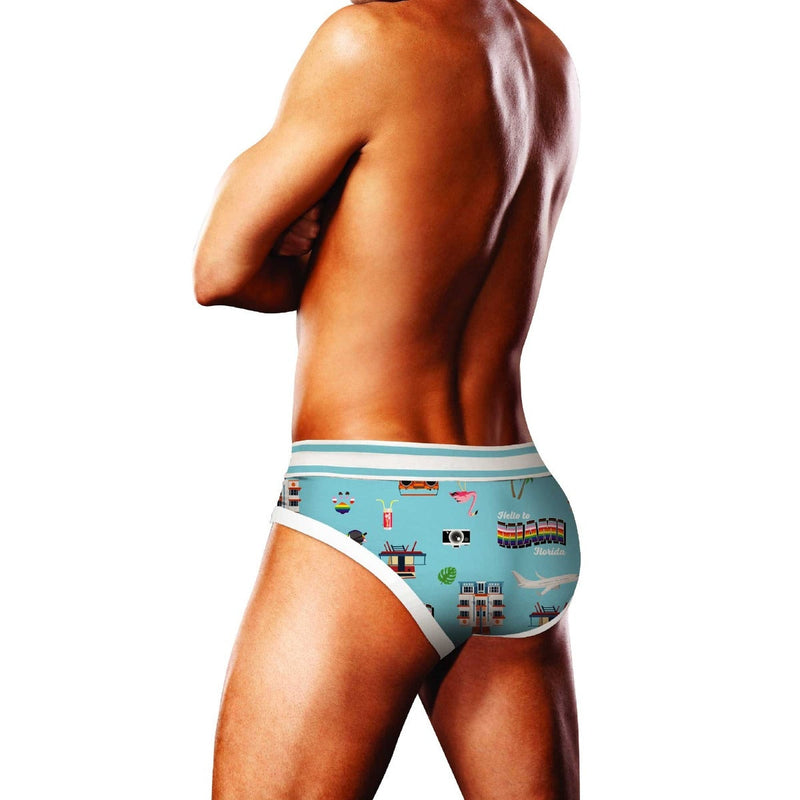 Load image into Gallery viewer, Prowler Miami Brief Blue White
