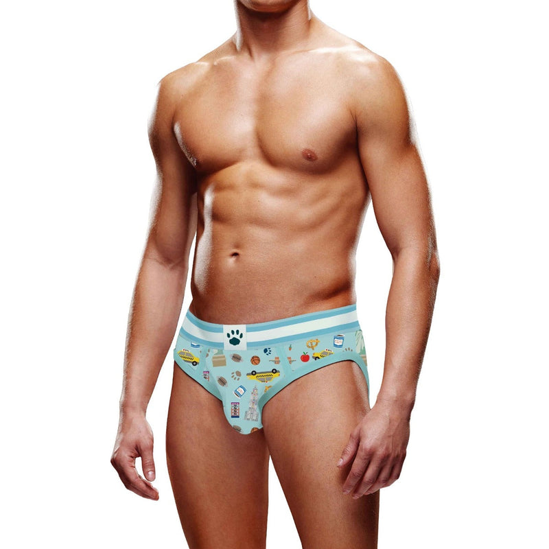 Load image into Gallery viewer, Prowler NYC Brief Blue White
