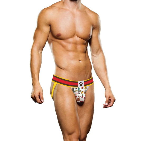 Prowler Berlin Jock Strap Yellow Red