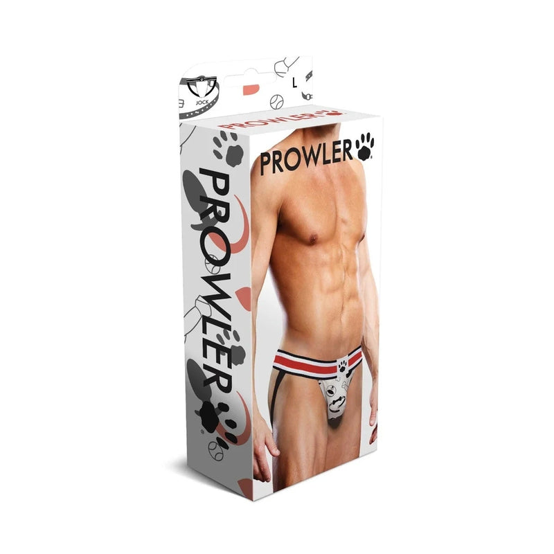 Load image into Gallery viewer, Prowler Puppie Print Jock Strap Black Red
