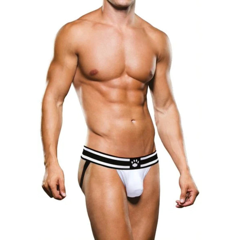 Load image into Gallery viewer, Prowler Jock Strap White Black
