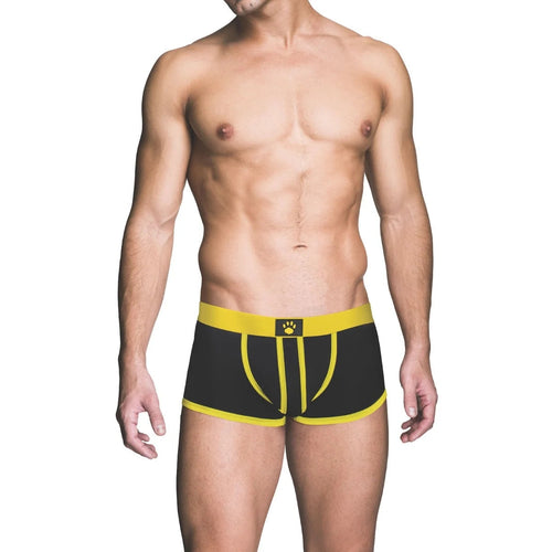 Prowler RED Ass-less Trunk Yellow  - Prowler UK - Gay Sex Toys