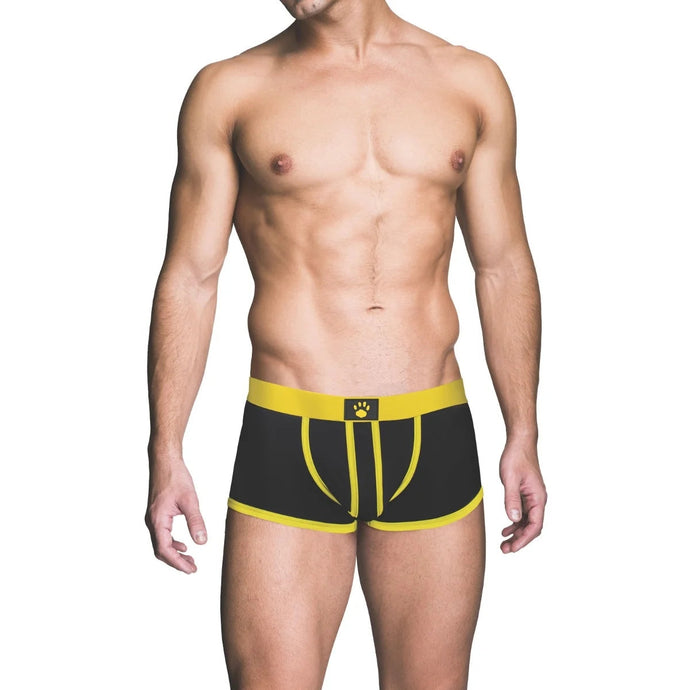 Prowler RED Ass-less Trunk Yellow  - Prowler UK - Gay Sex Toys