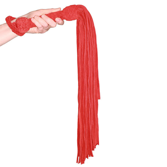 Prowler RED Leather Suede Flogger Red