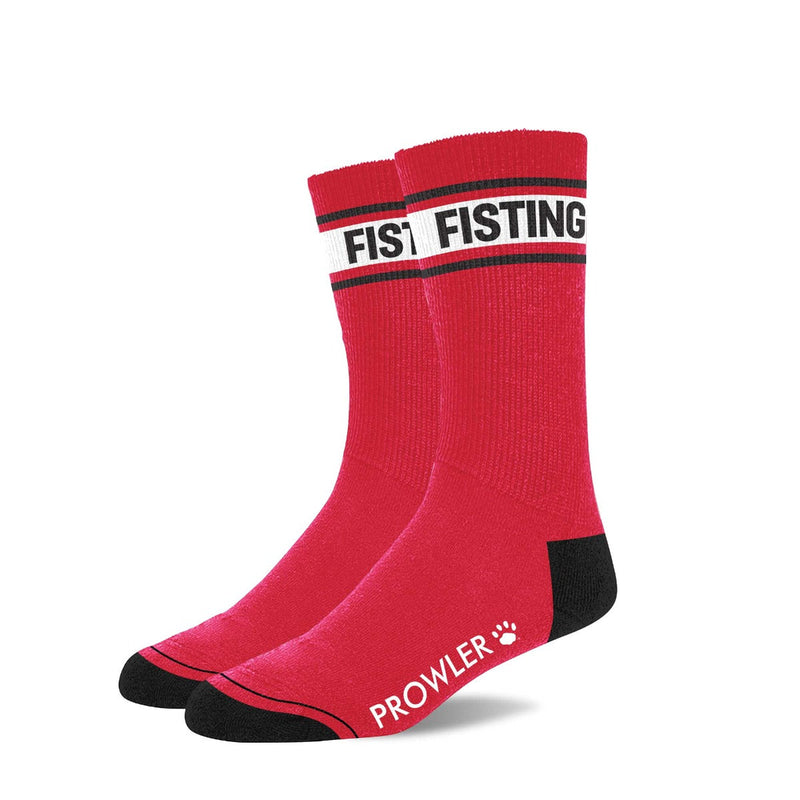 Load image into Gallery viewer, Prowler RED Fisting Socks Red Black White
