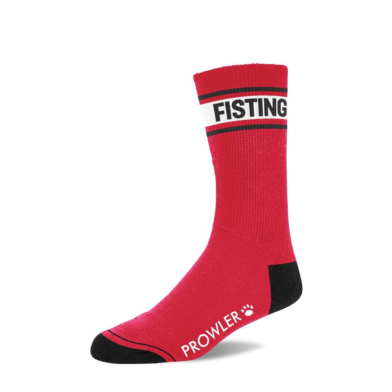 Load image into Gallery viewer, Prowler RED Fisting Socks Red Black White
