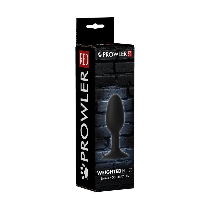 Load image into Gallery viewer, Prowler RED Weighted Butt Plug Black Small

