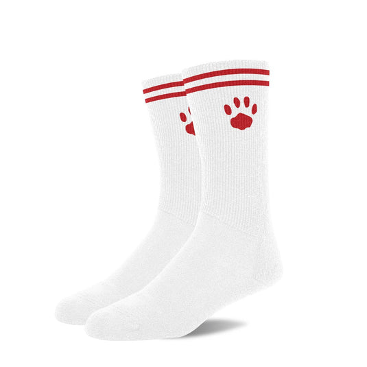 Prowler RED Crew Socks White Red - Simply Pleasure