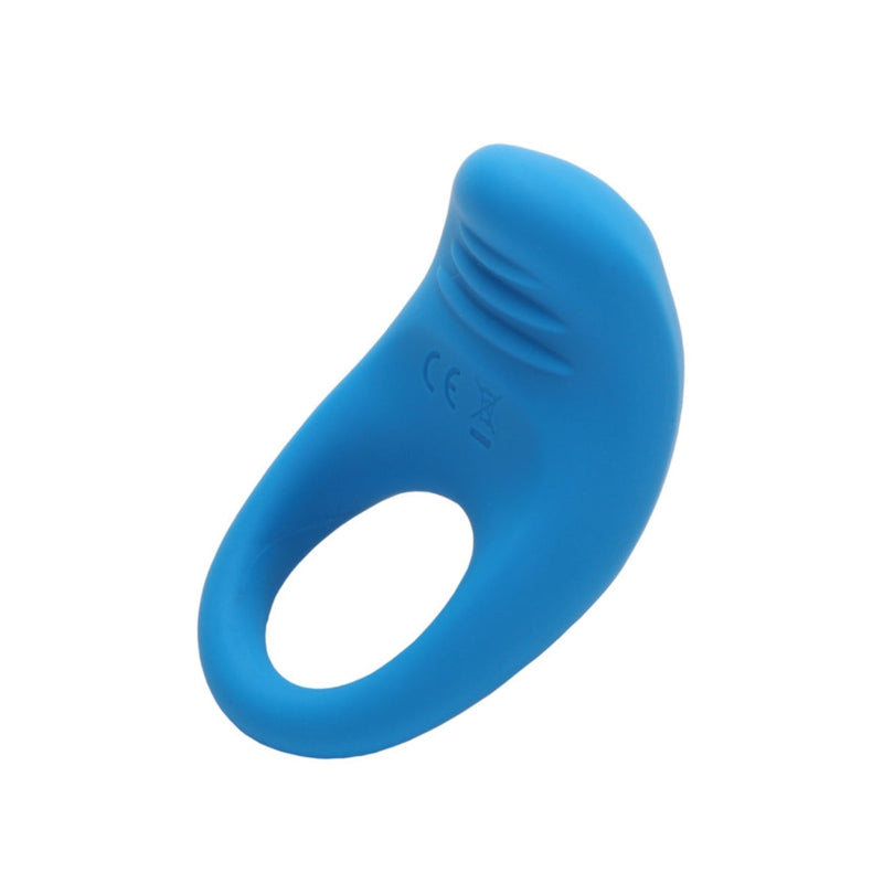 Load image into Gallery viewer, ROMP Juke Vibrating Cock Ring Blue
