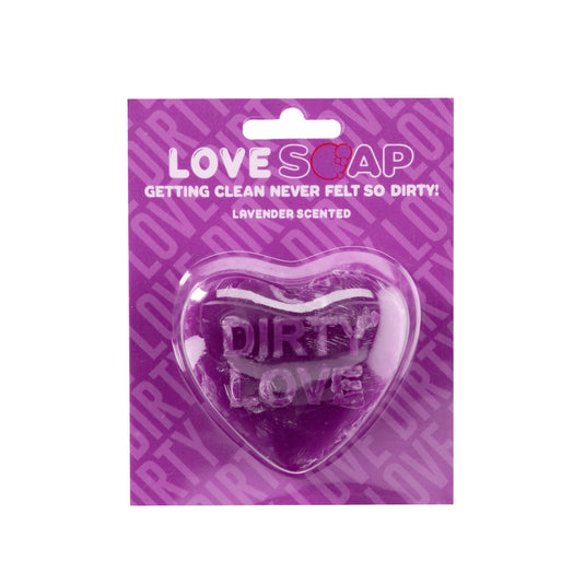 S-Line Dirty Love Heart Soap Purple