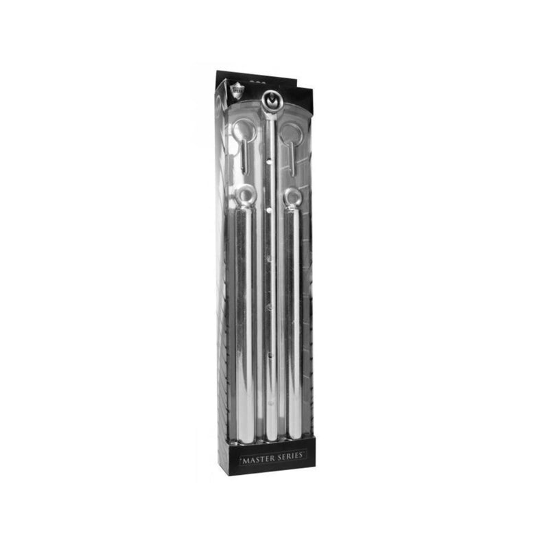 Load image into Gallery viewer, Master Series Adjustable Steel Spreader Bar Silver
